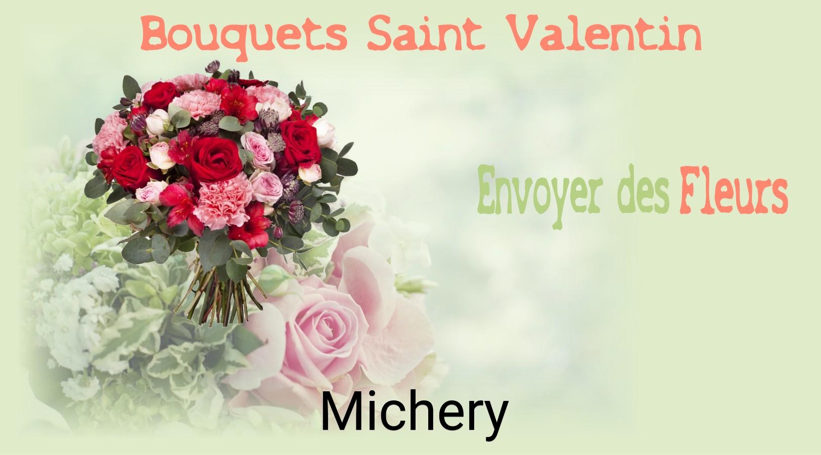 Roses de Saint-Valentin livrées à Michery